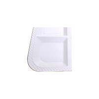 Керамическая менажница LORAINE 235x235x25 мм 30563 Менажница 23,5х23,5х2,5см LR (х12)
