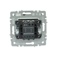 1-клавишный выключатель IEK Brite 10а вс10-1-0-брм маренго BR-V10-0-10-K35