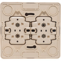 Розетка Systeme Electric 4-м ОП Этюд 16А IP20 без заземления, сосна SchE293413 PA16-205D