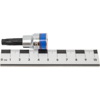 Насадка торцевая TORX с отверстием (T45Н; 50 мм; 3/8DR) KING TONY 302745