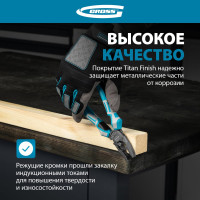 Комбинированные плоскогубцы GROSS 205 мм 16975