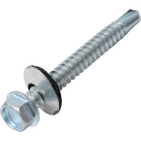 Кровельный саморез крепежная техника цинк 5.5х51 мм, 150 шт 431210 БК