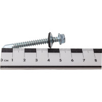 Кровельный саморез крепежная техника цинк 5.5х51 мм, 150 шт 431210 БК