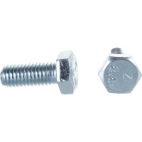 Болт с ш\г Качественный КРЕПЕЖ полная резьба DIN 933 558 8x20 75 шт 0300793 КЧ