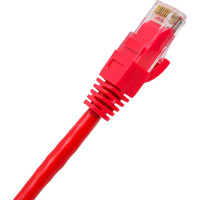 Коммутационный шнур NIKOMAX U/UTP 4 пары, красный, 3м NMC-PC4UD55B-030-RD