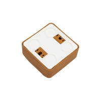 Переключатель Systeme Electric Lexel Этюд Дача Темный бук 1-клавишный, наружный BA10-004T