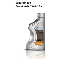 Масло GAZPROMNEFT Premium N 5W-40 1л, 2389900143 253140422