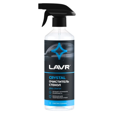 Очиститель стекол Lavr Кристалл с триггером 500 мл Ln1601