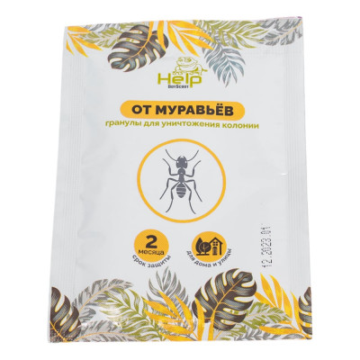 Гранулы от муравьев в пакете HELP 30 г 80290