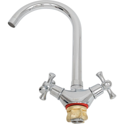 Смеситель для кухни G-lauf с поворот изливом 360 градусов, хром QTZ4-A827