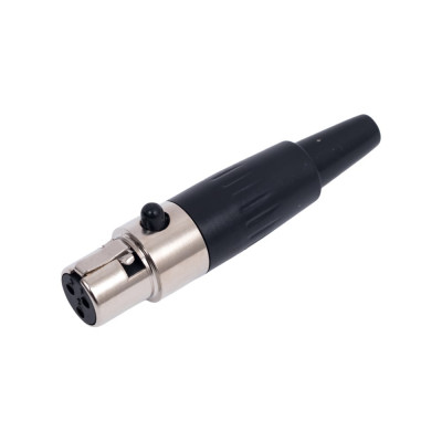 Разъем mini XLR 3P гнездо Pro Legend на кабель, PL2197
