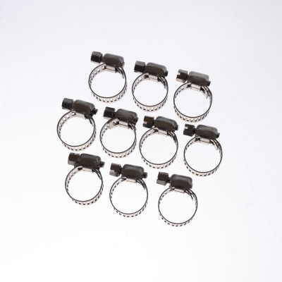 Червячный хомут HG 10-16 мм, нержавеющая сталь, 10 шт. 4962084