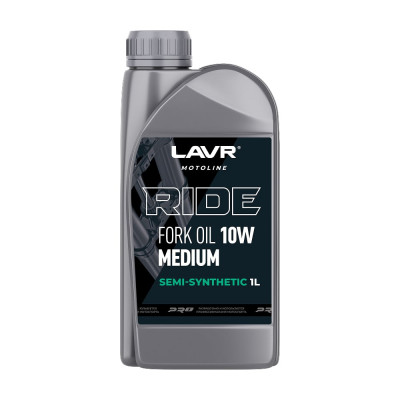 Вилочное масло LAVR RIDE Fork oil 10W MOTO, 1 л Ln7784
