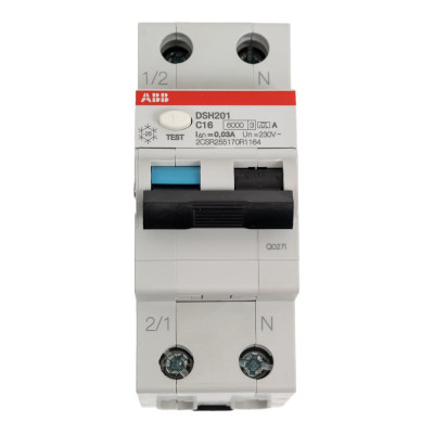 Автоматический выключатель дифференциального тока ABB dsh201 c16 a30 2CSR255170R1164