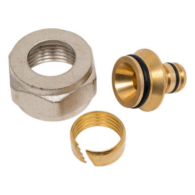 Фитинг компрессионный для труб pex-al-pexc 16x2,6x3/4 ROMMER Rfc-1026-162634 RG0091LAP2SUB7