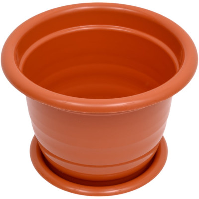 Цветочный горшок ЗПИ Альтернатива Виола 3,5л коричневый М1533