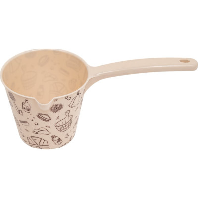 Ковш ЗПИ Альтернатива Русская банька 1.5 л, со сливом М8393