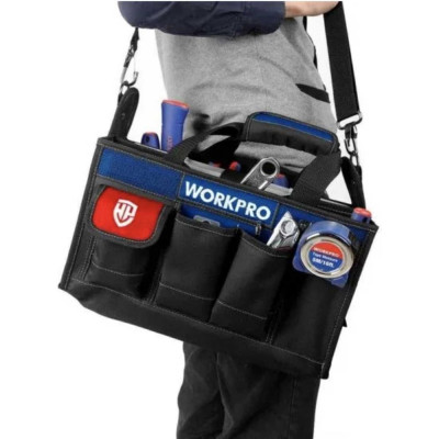 Сумка для инструментов WORKPRO с трубчатой стальной ручкой (15") 390220290 WP281006
