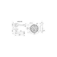 Раздельная ручка Fuaro GRAZIA RM AB/GP-7 27673