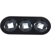Рамка на 3 поста WERKEL черный W0035108 a051633