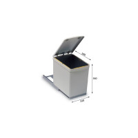Система сортировки мусора ALVEUS ALBIO 10 1X16 L 1090331