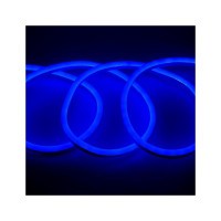 Лента светодиодная Гибкий неон General Lighting Systems, GLS-2835-120-9.6-220-NL-IP67-B 9,6Вт/м 120диод/м 220В 8мм IP67 синий катушка 50м 504413