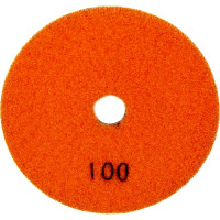 Алмазный гибкий шлифовальный круг (100 мм; зерно 100) мокрая шлифовка РОСОМАХА 150100