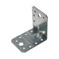 Крепежный усиленный уголок КРЕП-КОМП KUU-70х70х55х2.5мм 20шт куу7055*20