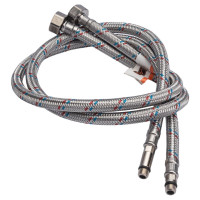 Подводка к смесителю (пара; 0.8 м; 1/2F-M10) VRT 521796