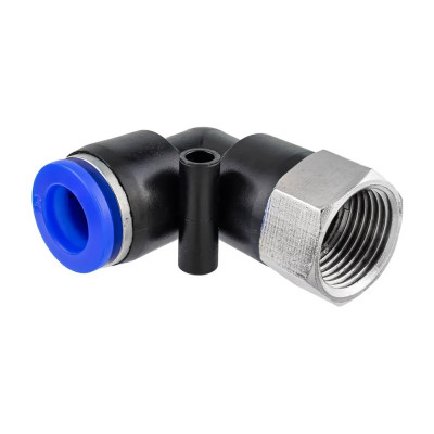 Фитинг угловой для пластиковых трубок (8 мм; 1/2F) ROCKFORCE RF-SPLF08-04(2320)