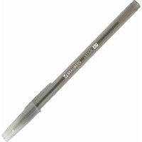 Ручка 50 шт в упаковке BRAUBERG шариковая i-STICK ЧЕРНАЯ пишущий узел 07мм линия письма 035мм  143443