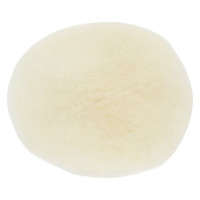 Круг полировальный меховой из овчины на мягкой основе PROFI 130 мм HOLEX HAS-4300