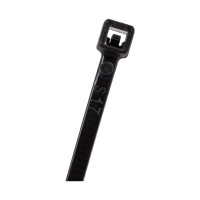 Хомут-стяжка РОССНА 2,5x150 черный, пластиковый, 100 шт. Р860803