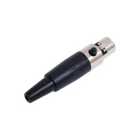 Разъем mini XLR 3P гнездо Pro Legend на кабель, PL2197