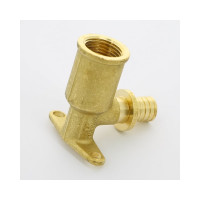 Аксиальная водорозетка Uni-Fitt 16x1/2", h = 55 мм 750G6255