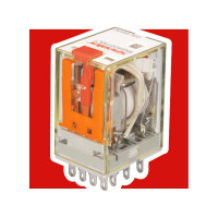 Реле Shenler 4c 230v ac + светодиод + тест-кнопка RKE4CO730LT
