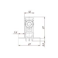 Автоматический порог ARMADILLO EASY BLOCK F/820 45405
