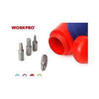 Отвертка WORKPRO 2X DRIVE с трещоткой, 29 предметов WP221052