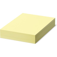 Цветная бумага BRAUBERG А4, 80 г/м2, 500 л., пастель, желтая, для офисной техники 115220