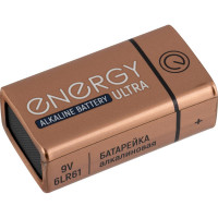 Алкалиновая батарейка ENERGY ultra 6lr61/1b 105739