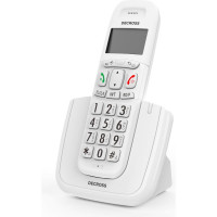Радиотелефон DECROSS DECT DC1004 белый DC1004W