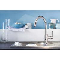Смеситель для кухонной мойки Grohe BauEdge хром 31367000