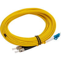 Оптический шнур Cabeus duplex lc-st 9/125 sm 10м lszh FOP(d)-9-LC-ST-10m