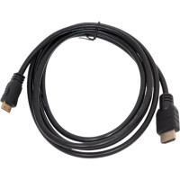 Кабель ExeGate HDMI-miniHDMI EX-CC-HDMIC-1.8 19M 19M, 1,8м, ver1.4, позолоченные контакты 257911