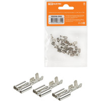 Плоская клемма гнездо TDM ELECTRIC РП-м 1.5-(4,8) плоский (мама) 1-1.5 кв. мм, 20 шт. SQ0546-0402