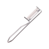 Овощечистка Mallony semplice с вертикальным лезвием, 14,5x2,1 см, хромированный металл 985979