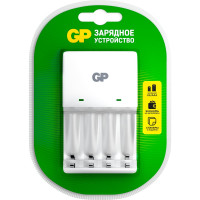 Зарядное устройство GP kb01cs для заряда перезаряжаемых элементов питания типоразмера аа и ааа 647