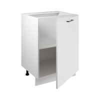 Шкаф - стол Атмосфера Simple Н600 60 см, Белый/ Белый 00-00020858
