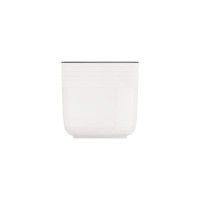 Цветочный горшок ЗПИ Альтернатива Линель 4,5 л, двойной, белый М8701