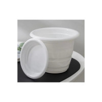 Цветочный горшок ЗПИ Альтернатива Виола 1л белый М1529
